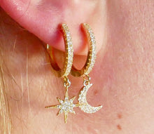 Charger l&#39;image dans la galerie, Boucles d&#39;oreilles MOON&amp;STAR
