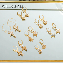 Charger l&#39;image dans la galerie, Boucles d&#39;oreilles Collection WILD&amp;FREE
