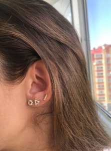 Boucle d'oreille Mini Bo / Percing - à l'unité -