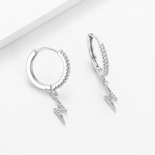 Charger l&#39;image dans la galerie, Boucles d&#39;oreilles LIGHTNING RING
