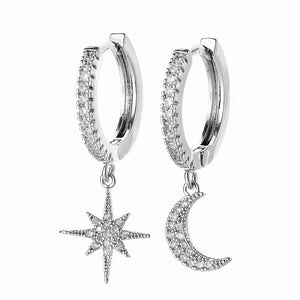 Boucles d'oreilles MOON&STAR